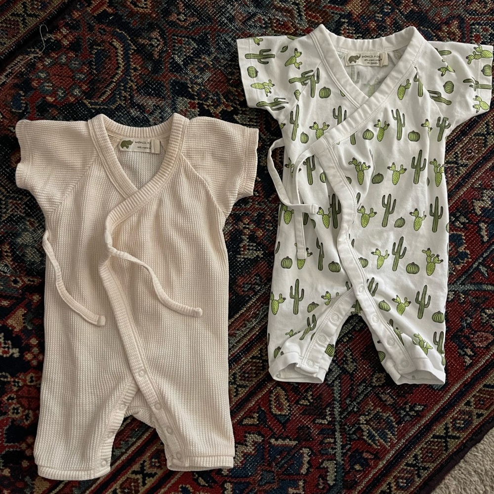 Monica & Andy rompers lot